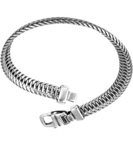 Zilver armband oxi vossestaart 6,5 mm 21 cm - 3190866