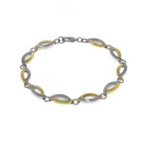 Boccia armband 03001-02 schakel bicolor - 3152014