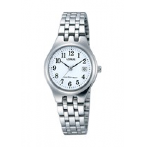 Lorus dames staal bracelet wit 50m - 3152069