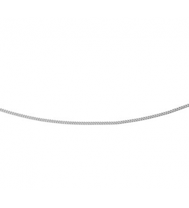 Wit-goud gourmet collier 0.8 mm 38 cm - 3191575