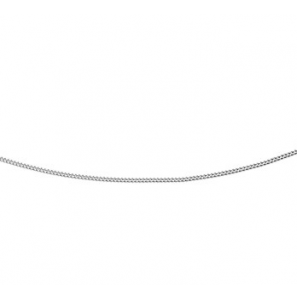 Wit-goud gourmet collier 0.8 mm 38 cm - 3191575