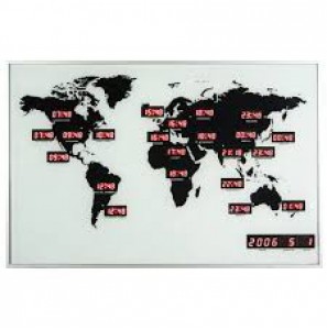 Nextime 2897  World Time Digit - 55x35 cm - 3191542