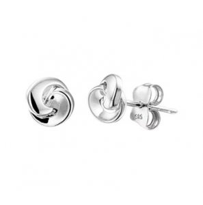 Wit goud oorknop fantasie - 3191595