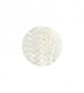 MY iMenso "flat MOP white laser carved Heave" 24 mm insignia - 3193150