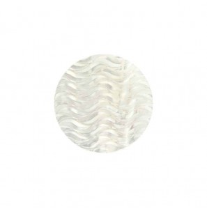 MY iMenso "flat MOP white laser carved Heave" 24 mm insignia - 3193150