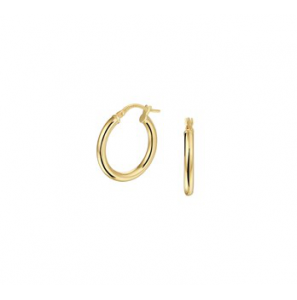 ZilGold oorring 2.5 mm 20 mm - 3193354