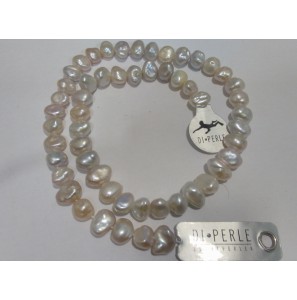 Di-Perle zoetwaterparel zalm barock  45 cm - 3193264
