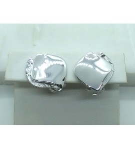 Sueno zilver oorclips fantasie glans/bewerkt - 3152422