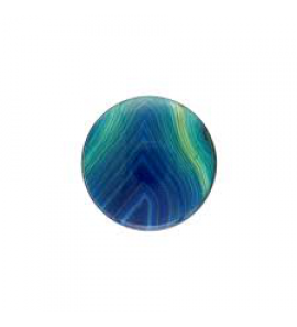 MY iMenso blue line agate gemstone insignia 24 mm - 3152483