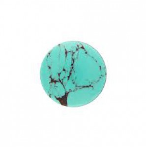 MY iMenso insigne/ring turqoise green gemstone 24mm - 3152554