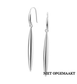 Zilveren oorhanger RH pegel - 3160335