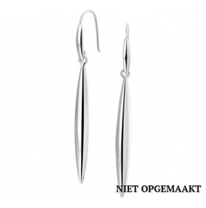 Zilveren oorhanger RH pegel - 3160335