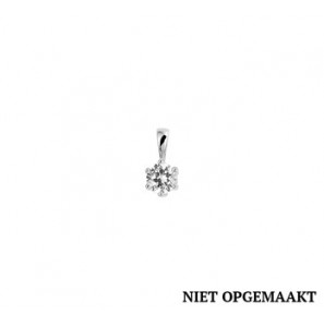 Zilveren hanger RH met zirconia - 3160621