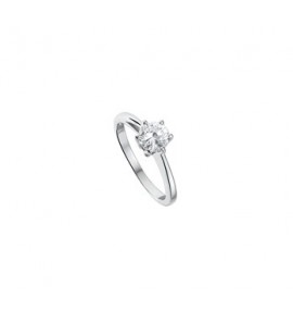Zilveren ring RH met zirconia maat 17¾ - 3160636