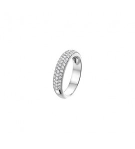 Zilveren ring RH met zirconia maat 17¾ - 3160639