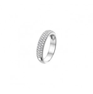 Zilveren ring RH met zirconia maat 17¾ - 3160639