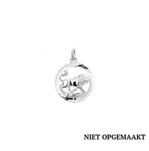 Zilveren hanger RH sterrenbeeld leeuw 16 mm - 3160459