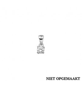 Zilveren hanger RH zirconia 4,5 mm - 3160461