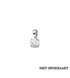 Zilveren hanger RH zirconia 6,5 mm - 3160462