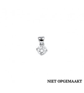 Zilveren hanger RH zirconia 6 mm - 3160465