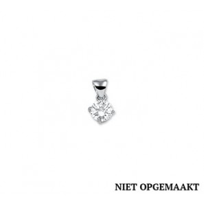 Zilveren hanger RH zirconia 6 mm - 3160465