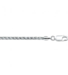Zilveren collier palmier 2 mm RH 45 cm - 3160520