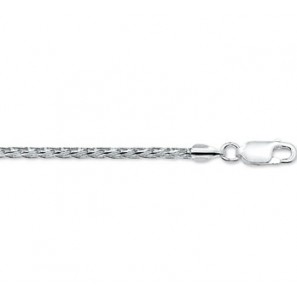 Zilveren collier palmier 2 mm RH 45 cm - 3160520