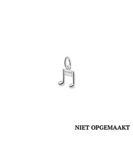 Zilveren hanger/bedel RH muzieknoot - 3160670