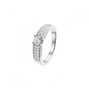 Zilveren ring RH met zirconia maat 17,75 - 3160637