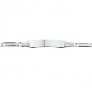 Zilver plaatarmbandje RH 14-16 cm - 3160544