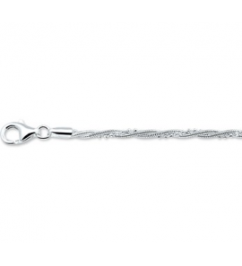 Zilveren armband gevlochten 2,7 mm RH 19 cm - 3160586