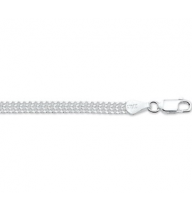 Zilveren armband gourmet dubbel 4,3 mm RH 18 cm - 3160590