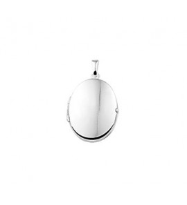 Zilveren hanger RH medaillon ovaal 16x22,5 mm - 3160700