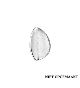 Zilveren hanger RH gescratcht/glans - 3160707
