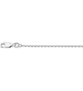 Zilver anker collier 1.6 mm RH 41+4 cm - 3160793