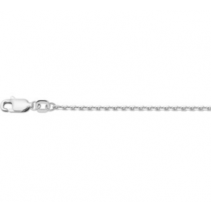 Zilver anker collier 1.6 mm RH 41+4 cm - 3160793