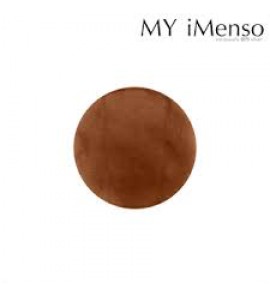 MY iMenso "ice coffee" gemstone dyed jade 24 mm insignia - 3160990