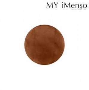 MY iMenso "ice coffee" gemstone dyed jade 24 mm insignia - 3160990