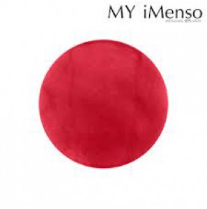 MY iMenso "peach echo" gemstone dyed jade 24 mm insignia - 3160991