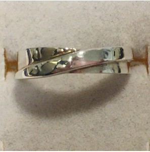Zilveren ring fantasie maat 14,5 - 3161144