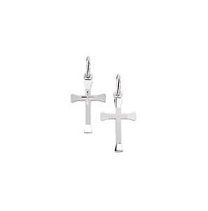 Zilver kruisje mat/glans - 3161188