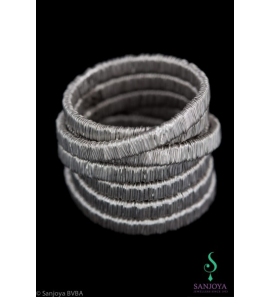 Sanjoya ring breed/mat grieks design maat 56 - 3161323