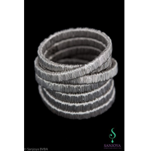 Sanjoya ring breed/mat grieks design maat 56 - 3161323