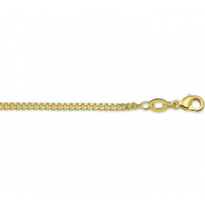Double collier gourmet 2.1 mm 60 cm. - 3162028