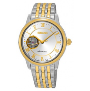 Seiko Presage dames automaat bicolour bracelet wit 100m - 3162216