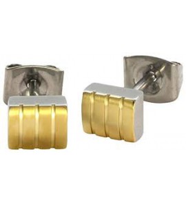 Boccia oorknop 05001-02 goldplated - 3162386