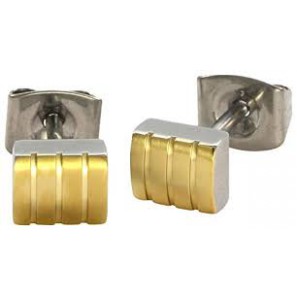 Boccia oorknop 05001-02 goldplated - 3162386
