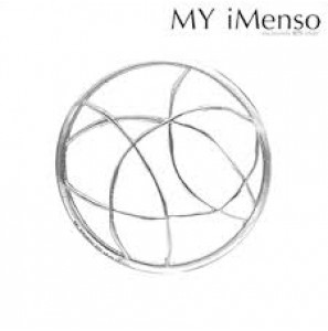 MY iMenso "special design round"cover 33 mm insignia (925/rhod-plated) - 3162438