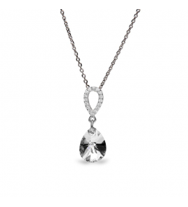 Spark Pear Drop Necklace - 3162423