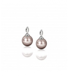 ZINZI zlv. creoolhangers parel creme 10 mm - 3162508